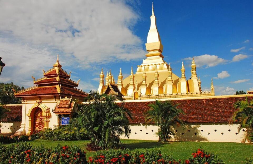 Lucie Hotel Vientiane Esterno foto
